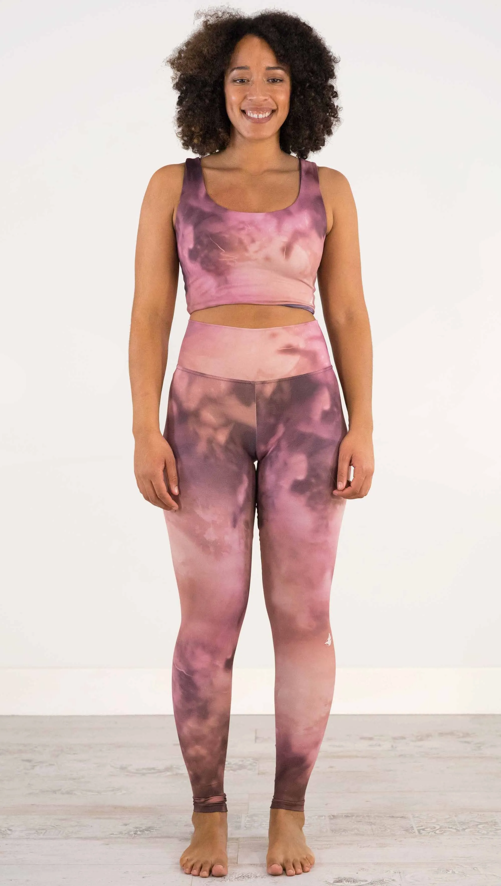 Rose Quartz - Athleisure Leggings - CUSTOM ORDER