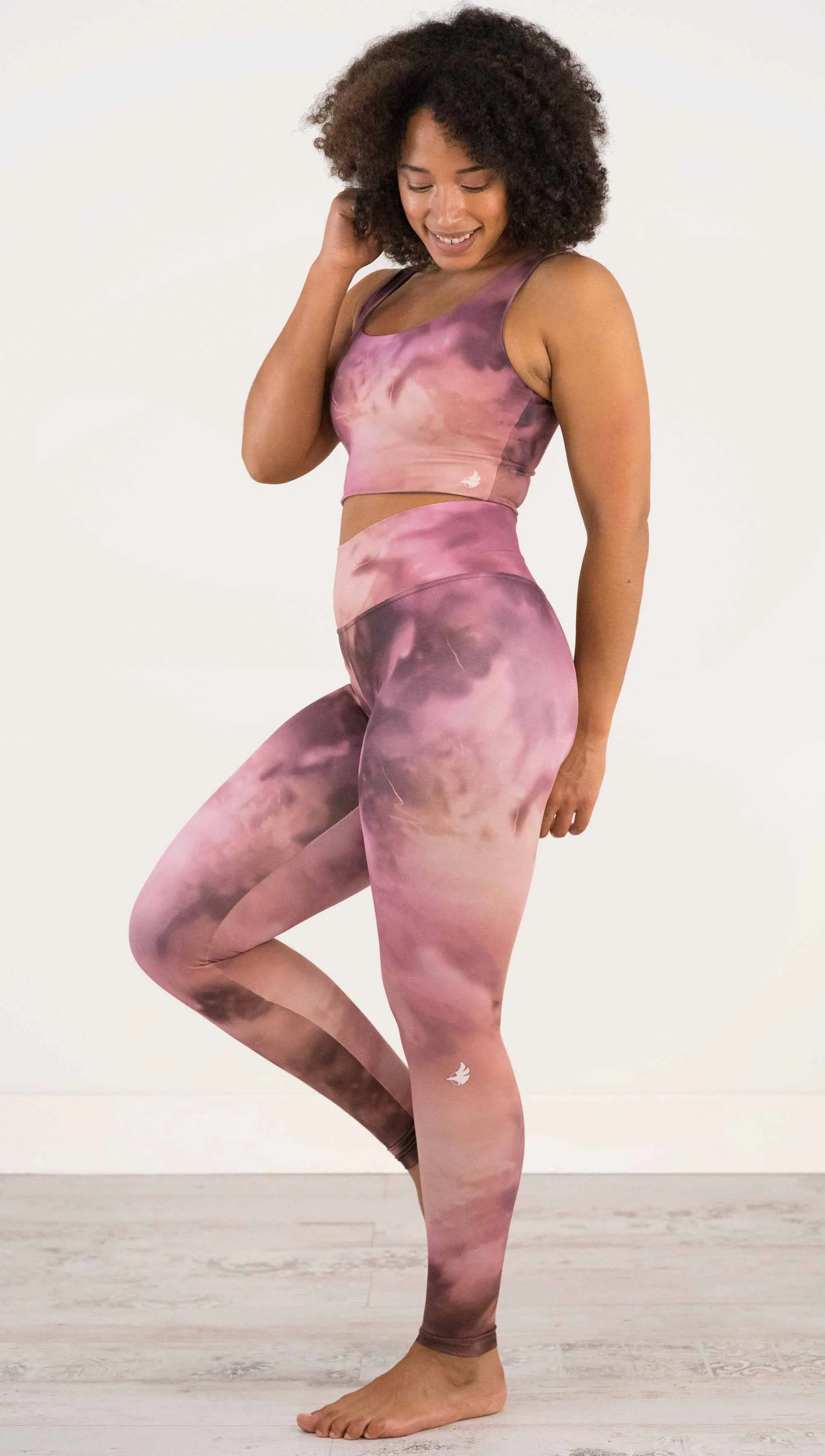 Rose Quartz - Athleisure Leggings - CUSTOM ORDER