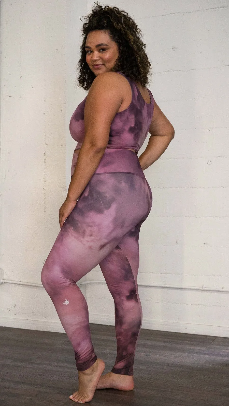 Rose Quartz - Athleisure Leggings - CUSTOM ORDER