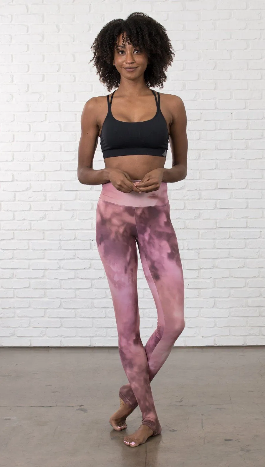 Rose Quartz - Athleisure Leggings - CUSTOM ORDER