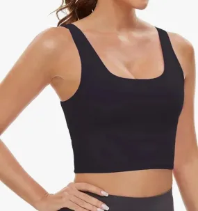 Scoop Neck U Back Sports Bras