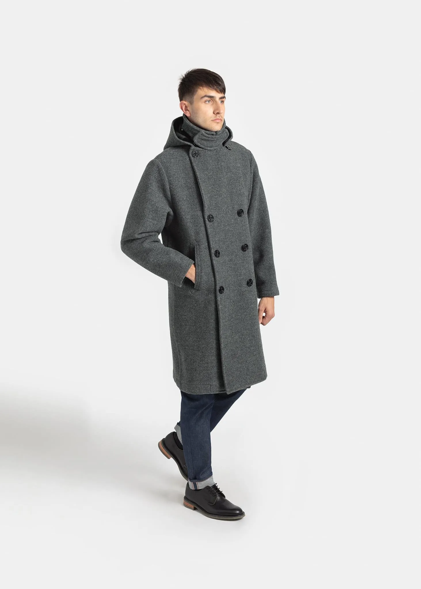 Shackleton Peacoat Grey