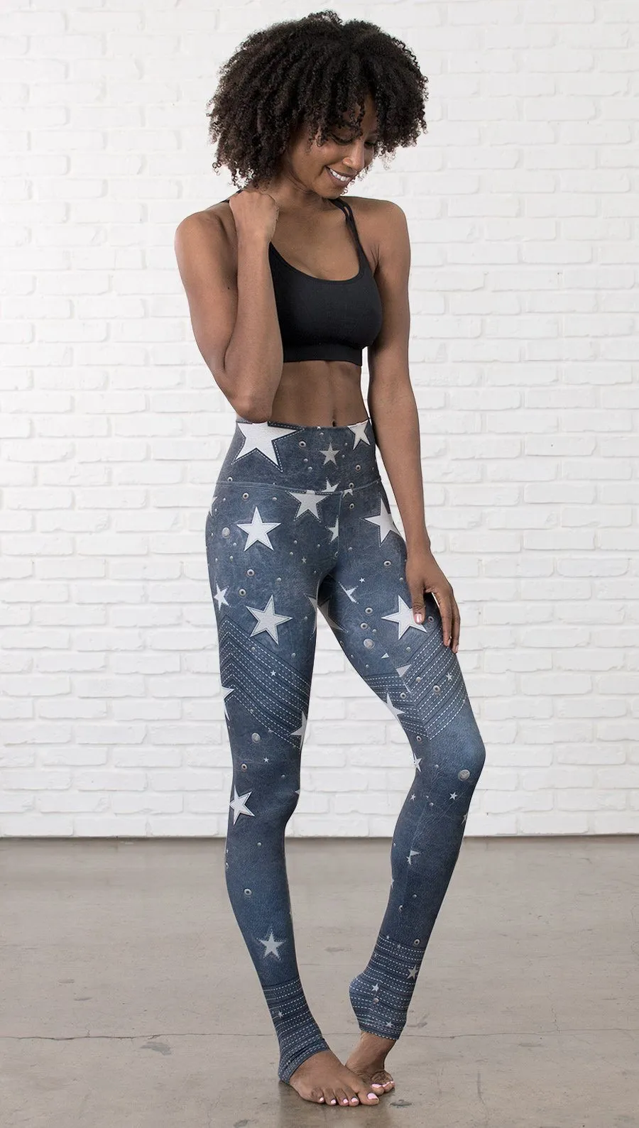 Stars - Athleisure Leggings - CUSTOM ORDER