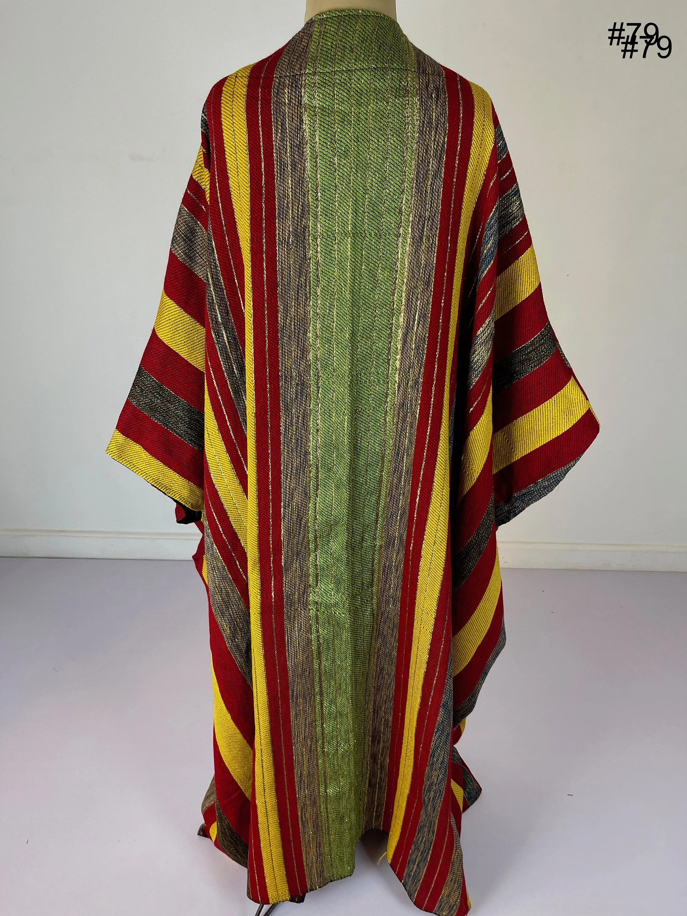 Stunning luxe hand loomed wool Kimono, Winter Wool Kimono, Winter kimono, Bohemian Kimono, Colorful Abaya, Handmade Abaya, Kimonos for women