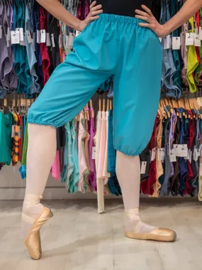 Turquoise Dance Trash Bag Pants MP5004