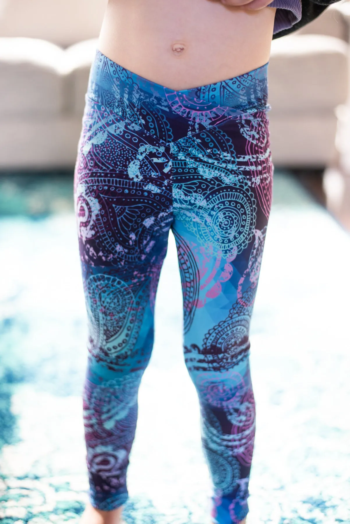 Youth Sundial Leggings PDF Sewing Pattern 2-16