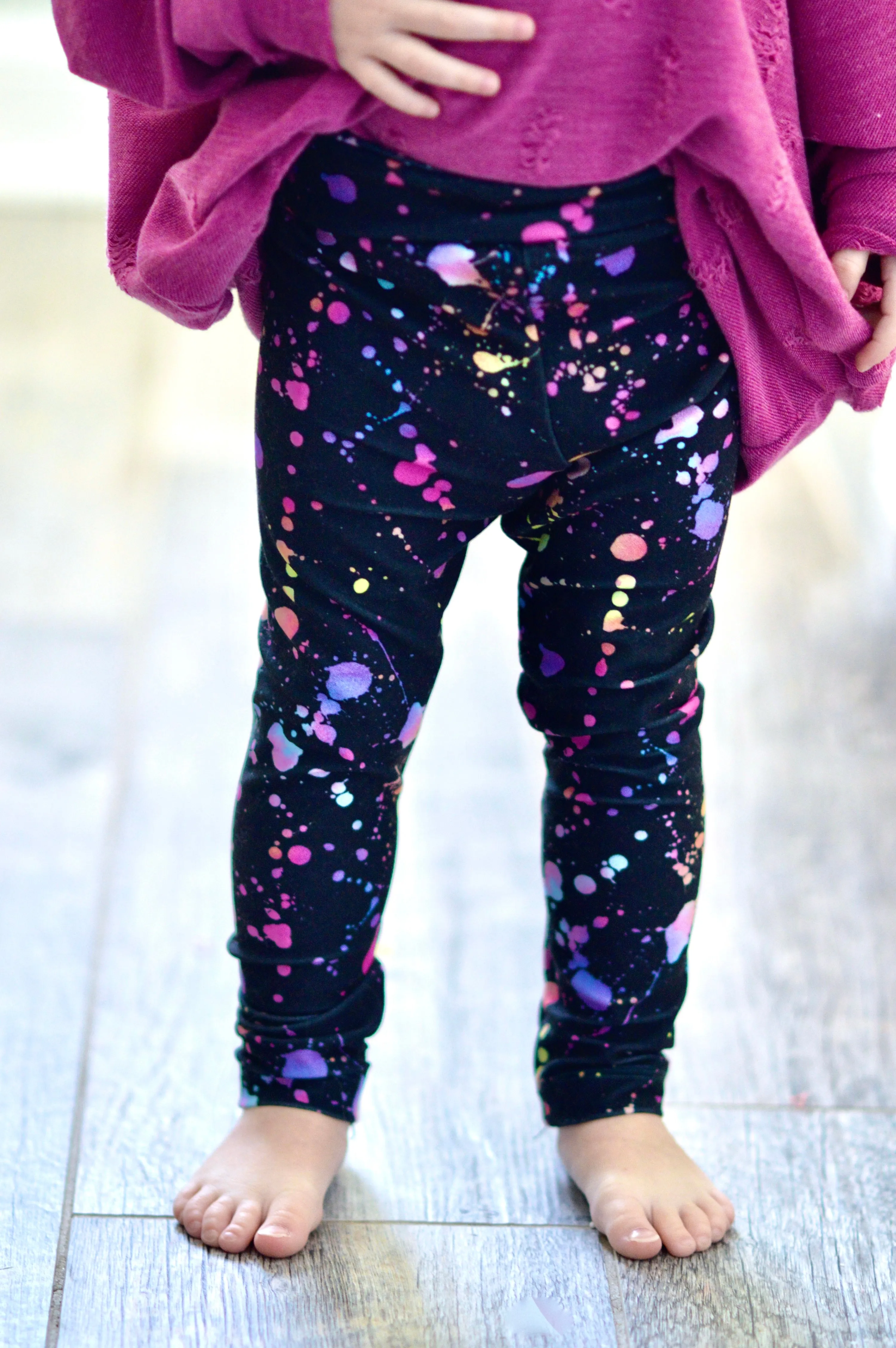 Youth Sundial Leggings PDF Sewing Pattern 2-16