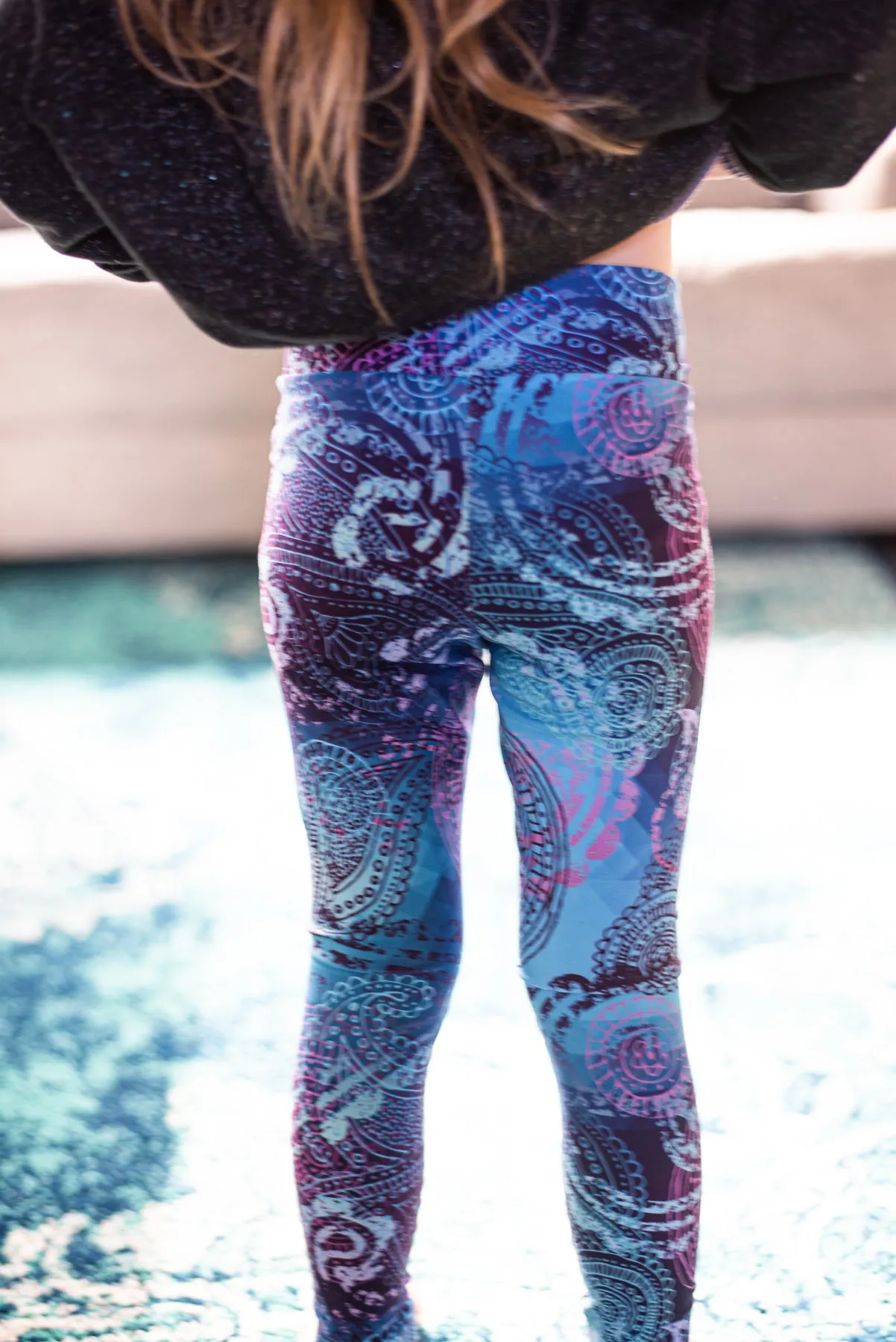 Youth Sundial Leggings PDF Sewing Pattern 2-16