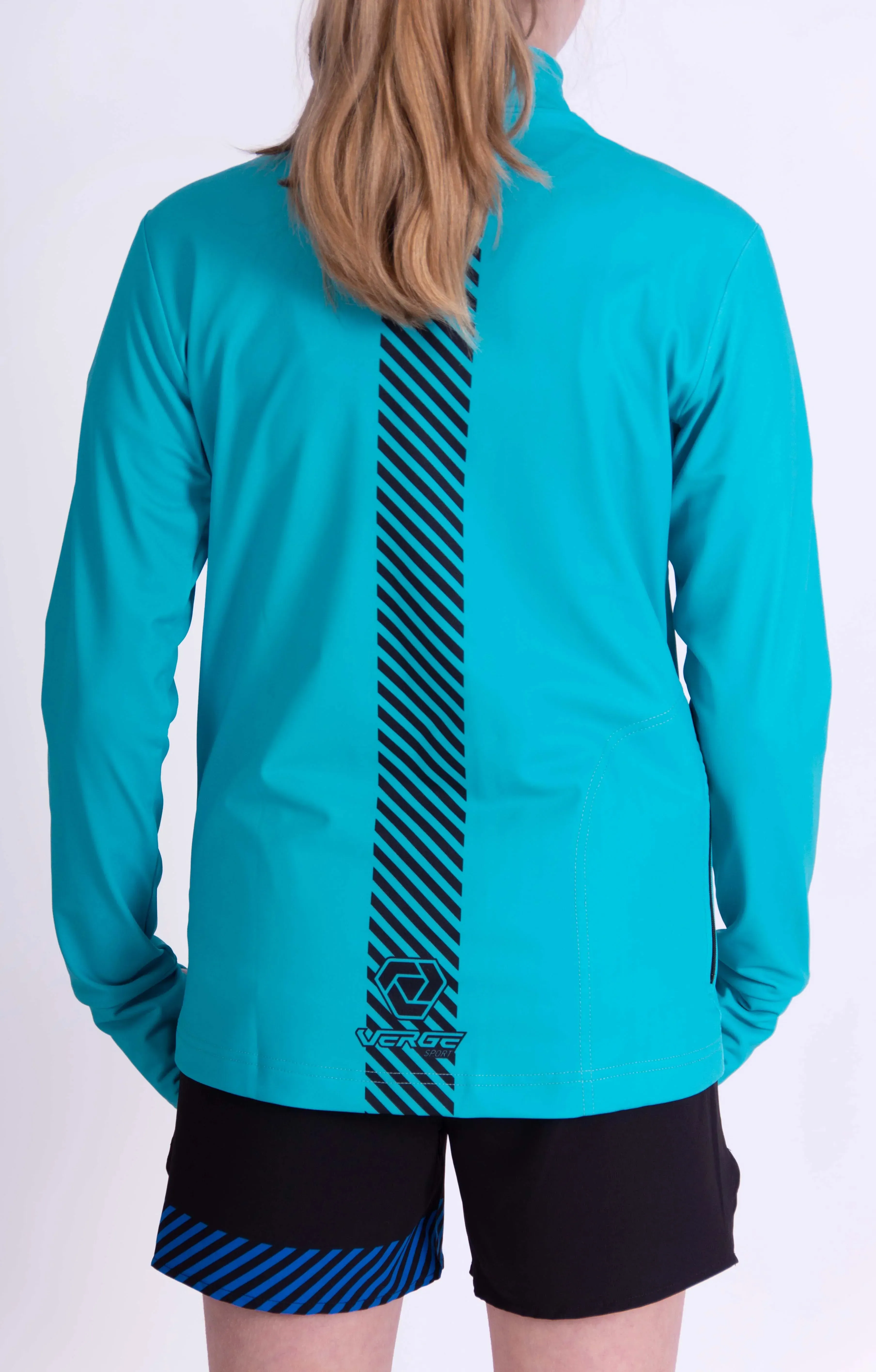 Zima Running Long Sleeve Top - Full Zipper