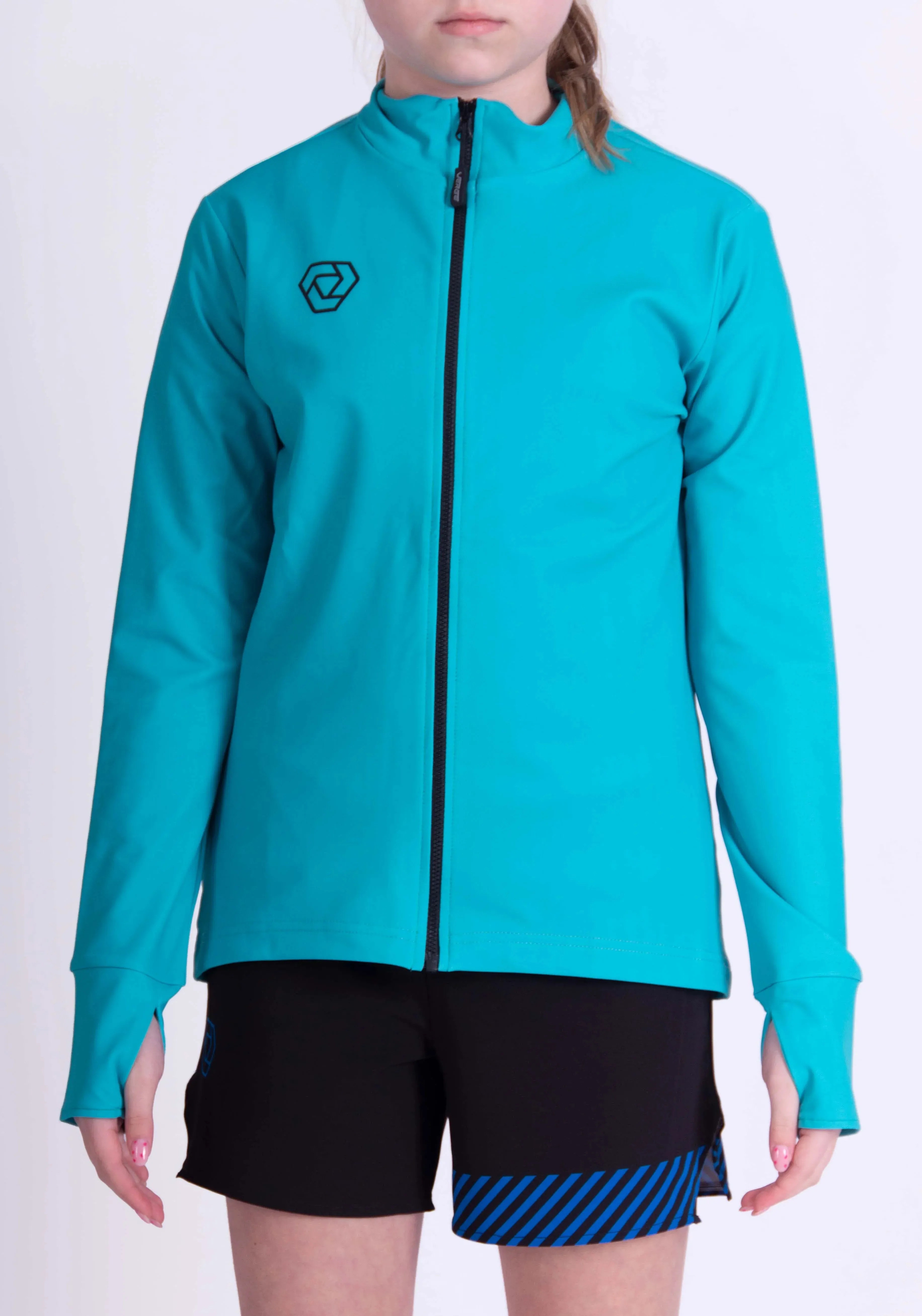 Zima Running Long Sleeve Top - Full Zipper