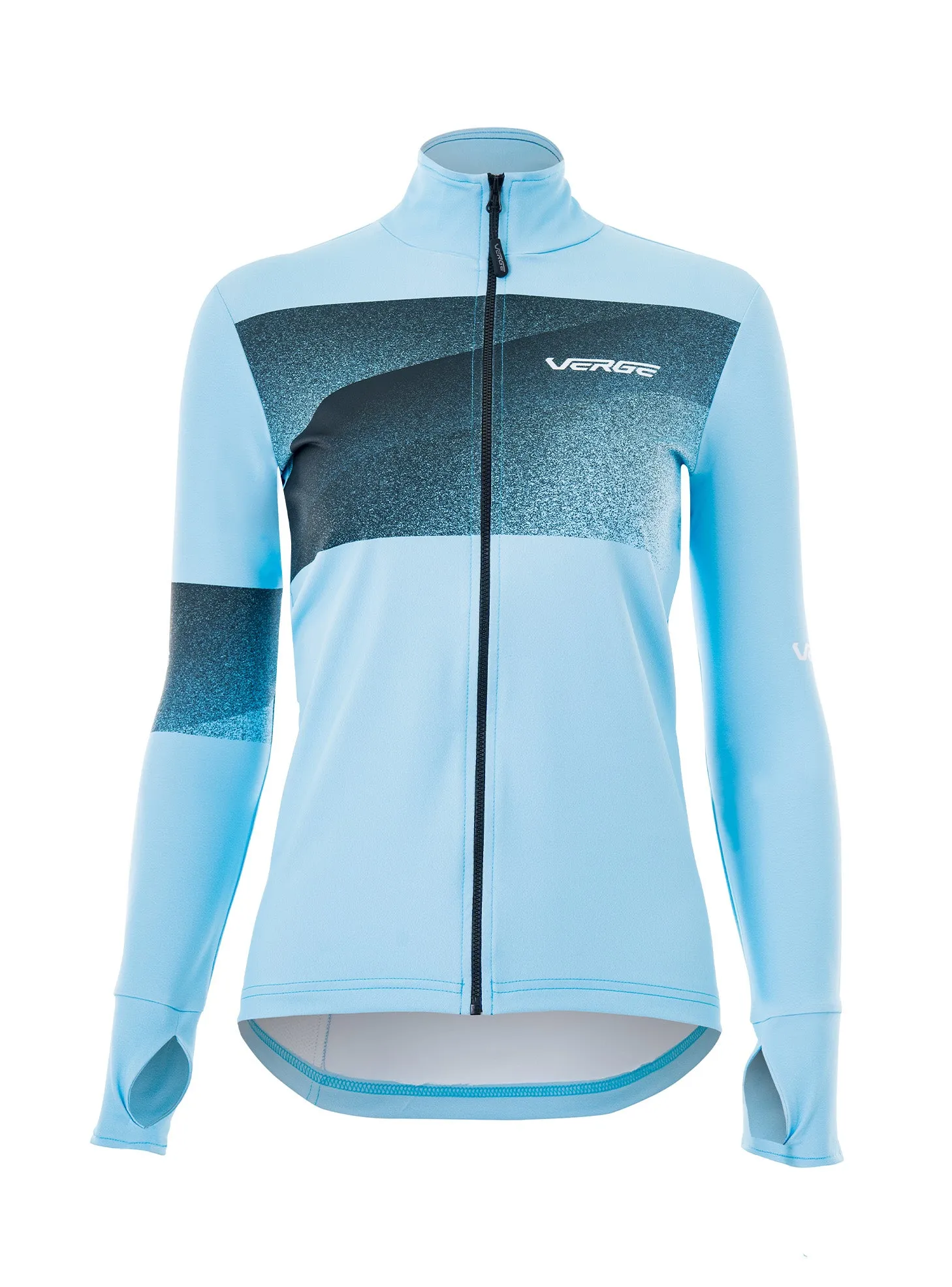 Zima Running Long Sleeve Top - Full Zipper