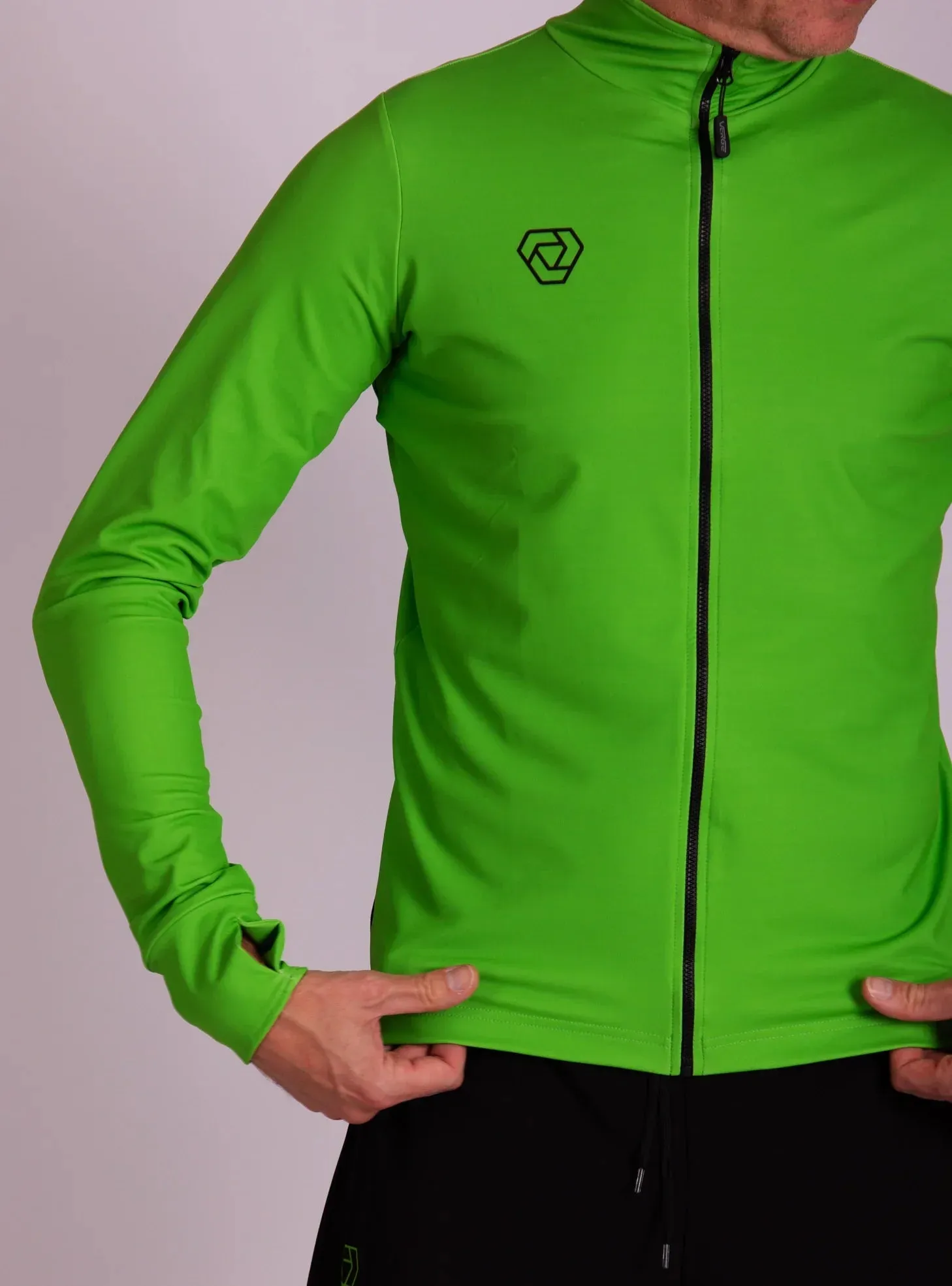 Zima Running Long Sleeve Top - Full Zipper