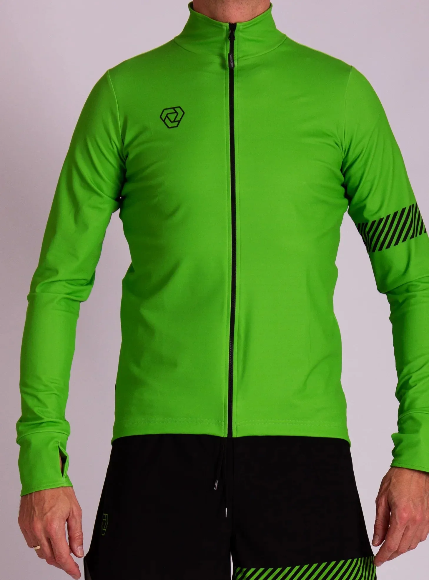 Zima Running Long Sleeve Top - Full Zipper